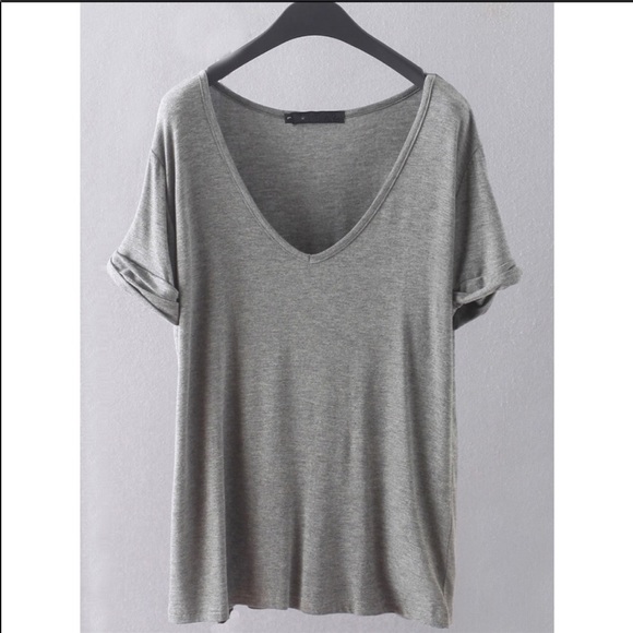 Luxury LUXE V-neck Tee - Picture 2 of 2